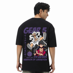 Gear 5 Oversized T-Shirt – Anime Streetwear