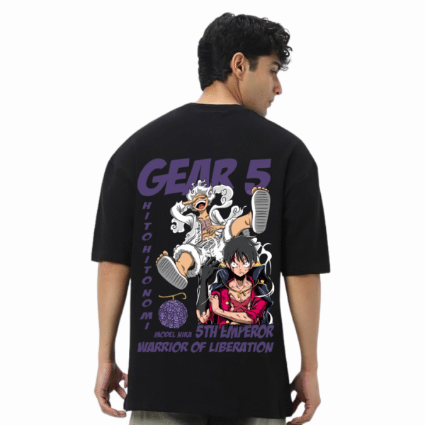 Gear 5 Oversized T-Shirt – Anime Streetwear