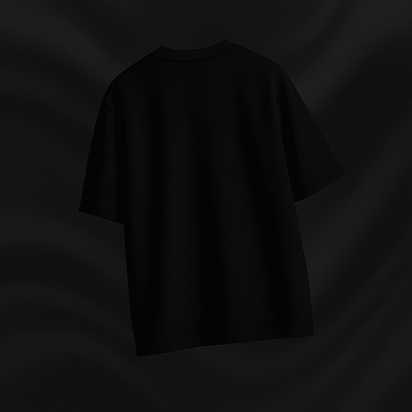 Black Panther Face Oversized T-Shirt – Wakandan Edition - Image 2