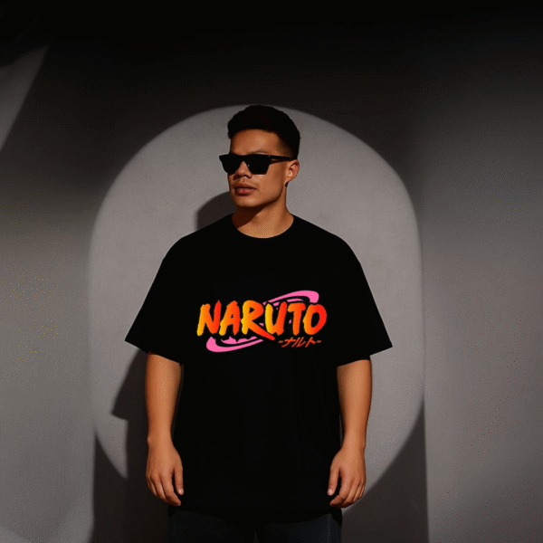 Naruto Oversized T-Shirt – Believe It Edition - Image 2