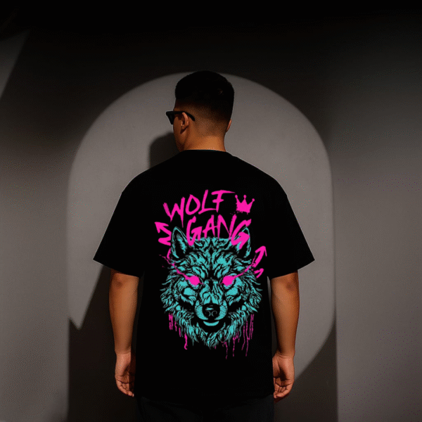 Wolf Gang Oversized T-Shirt – Unleash the Pack