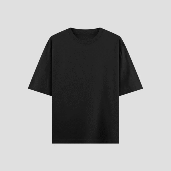 Black Oversized T-Shirt. - Image 2