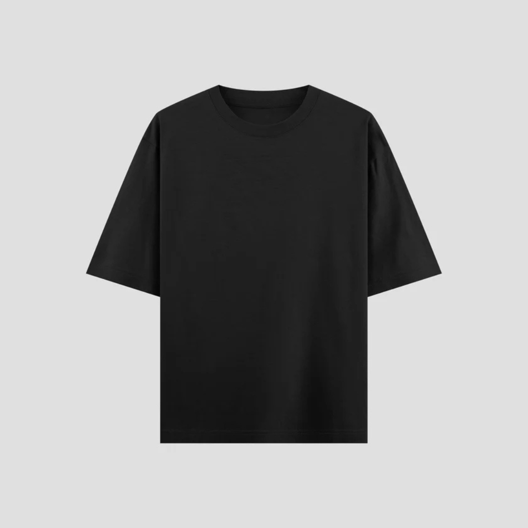 Black Oversized T-Shirt. - Image 2