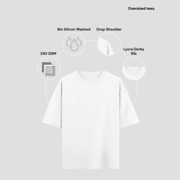 White Oversized T-Shirt.