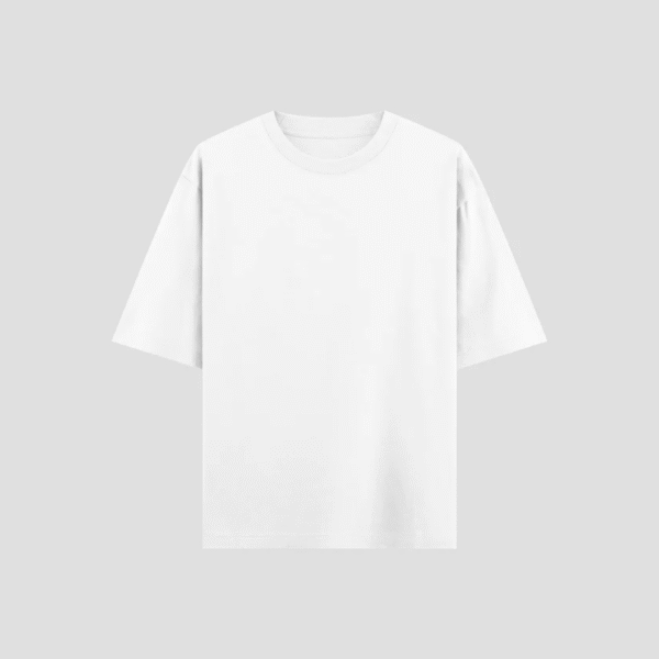 White Oversized T-Shirt. - Image 2
