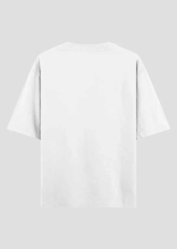 White Oversized T-Shirt. - Image 3