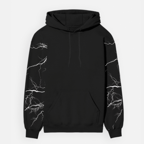 Electric Storm Premium Streetwear Hoodie - Image 2