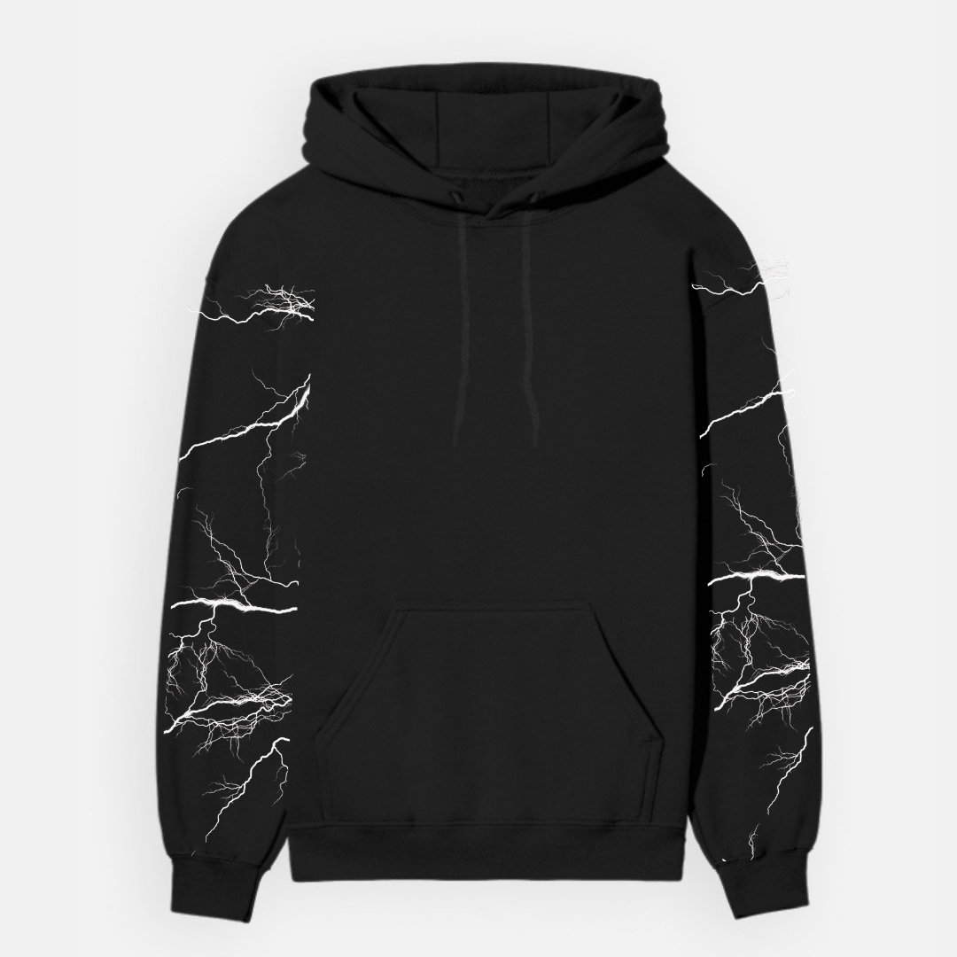 Electric Storm Premium Streetwear Hoodie - Image 2